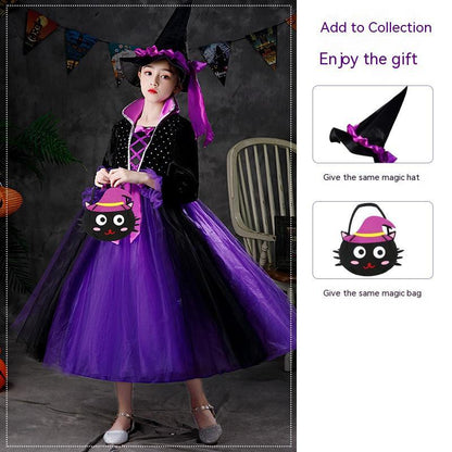 Halloween Performance Costume Girls' Luminous Dress | Hats | Costumes - Accessories