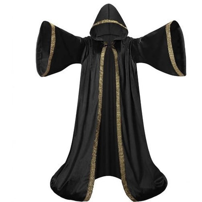 Medieval Halloween Cloak Character Hooded Sleeved Robe - Discount Halloween City