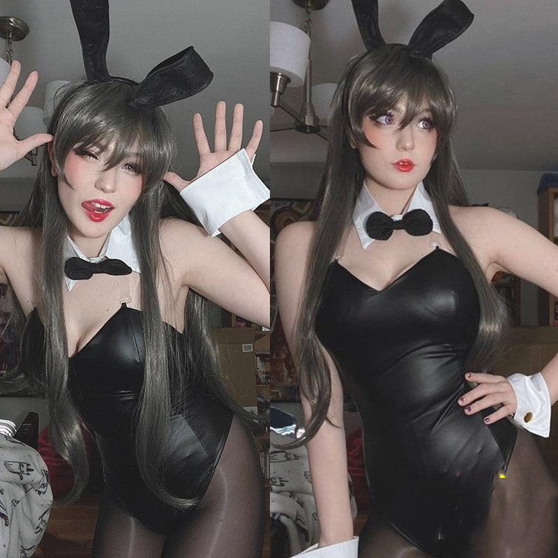 Sexy Jumpsuit Bunny Girl Cosplay Costume Halloween for Women's - Discount Halloween City
