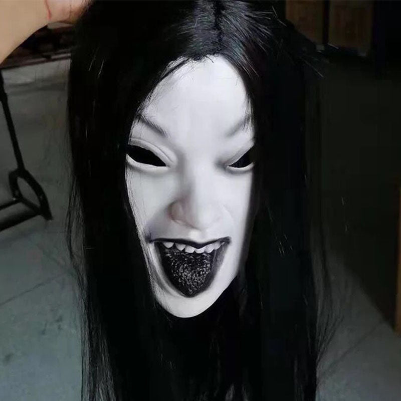 Halloween Horror Mask Scary Headgear Ghost Festival Funny - Discount Halloween City