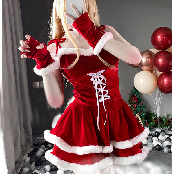 Halloween Costume Maid Uniform Temptation Sexy Little Wild