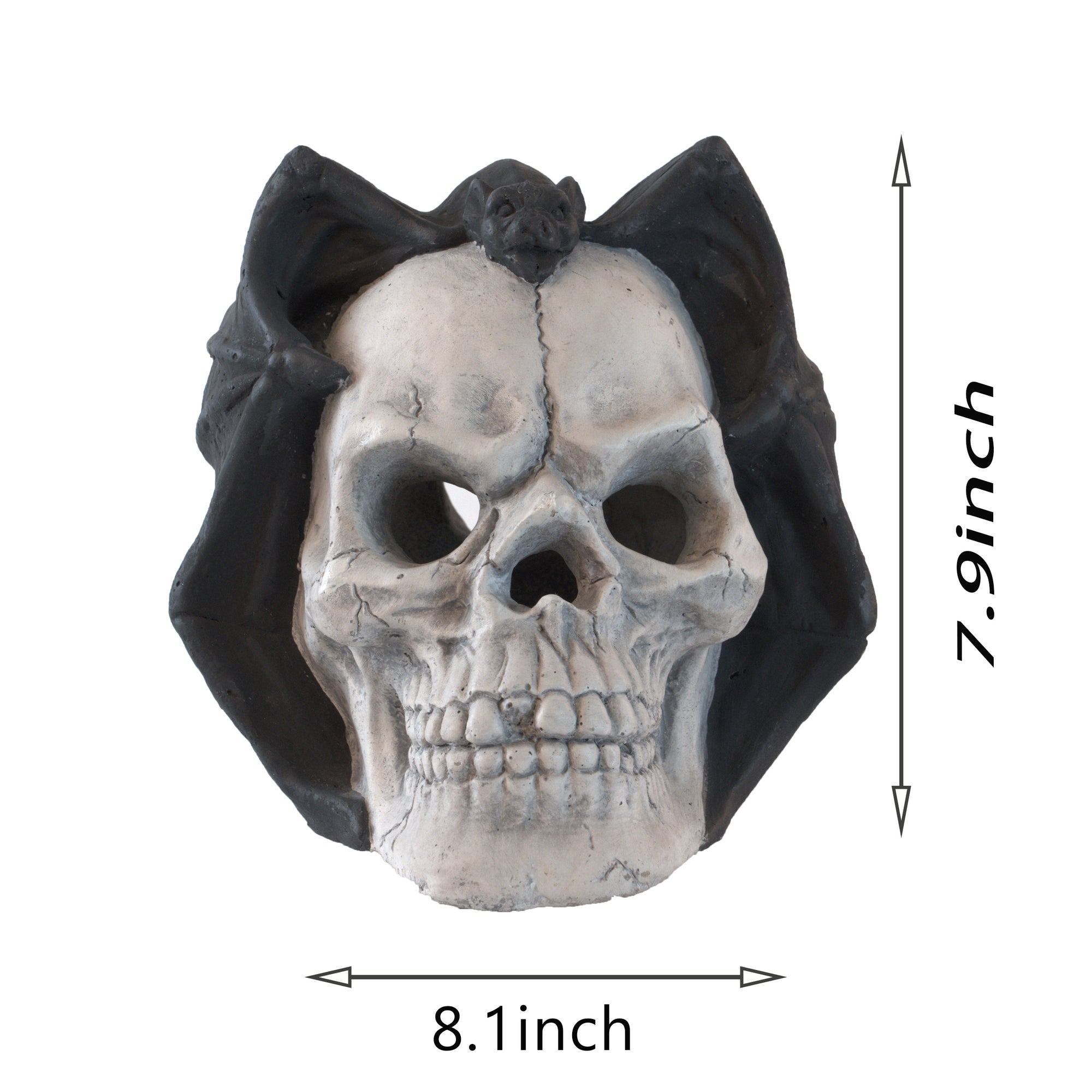 Demon Skull Gas Log for Fire Pit & Fireplace - alternate view 2