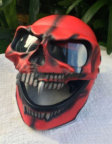 European and American Halloween Skull Head Helmet Mask - Discount Halloween City