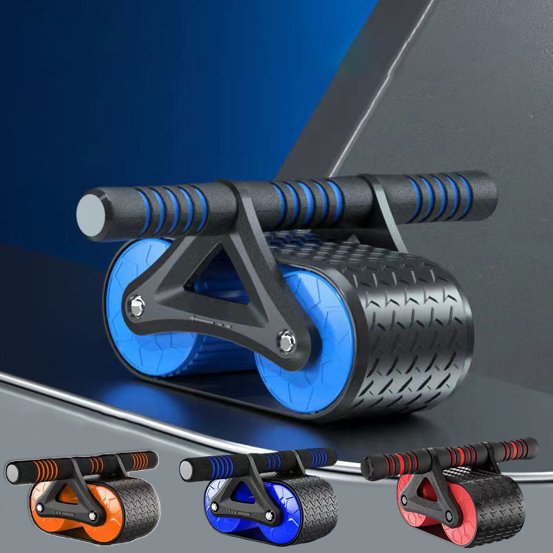 Double Wheel Abdominal Exerciser Women's Men Automatic - product image 7