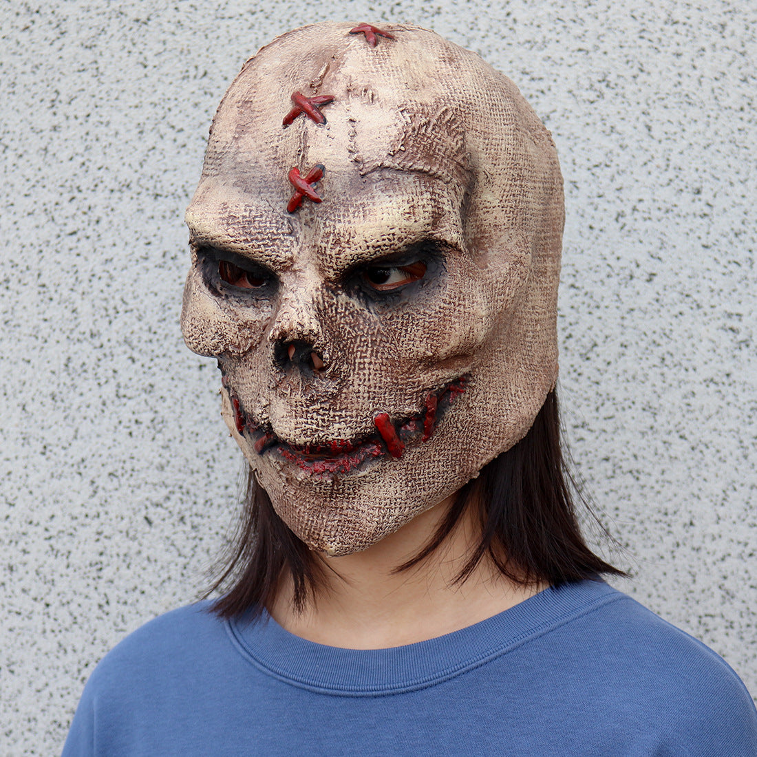Stitched Horror Halloween Costume Mask