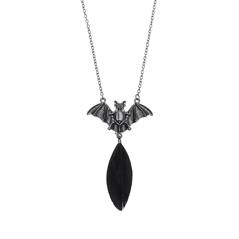 Ghost Halloween Costume Accessories Jewelry Long Necklace - Discount Halloween City