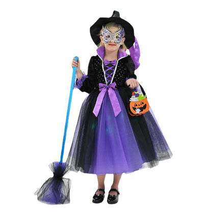 Halloween Performance Costume Girls' Luminous Dress | Hats | Costumes - Accessories