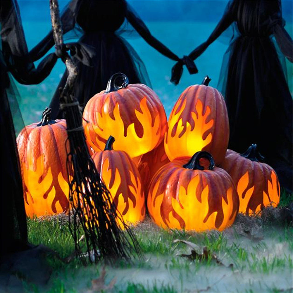 Pumpkin Lantern Battery Operated Jack O Lantern - alternate view 3