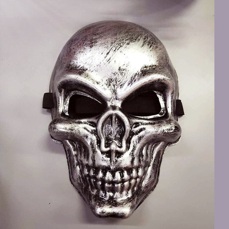 Halloween Scary Skull Mask with No Glow Makeup - Discount Halloween City