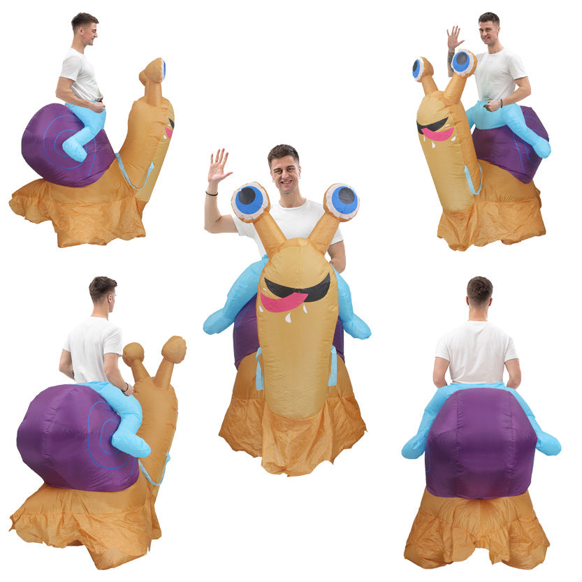Halloween Dress-up Riding Snail Inflatable Clothing Outfit - product image 10