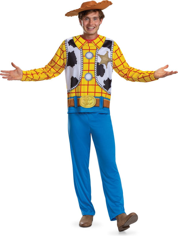 Disney Toy Story 4, Woody Costume Basic Plus, Size XXL (50-52), Adults