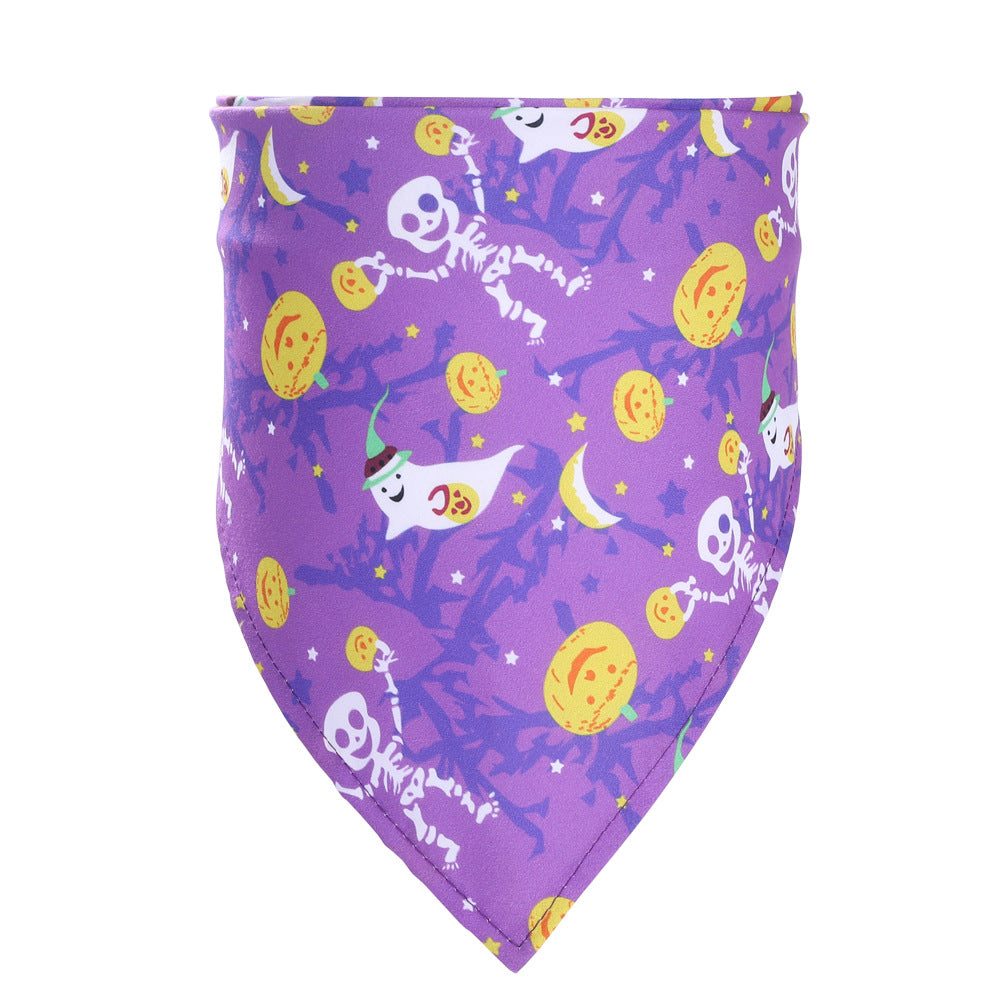 Halloween Pet Bandana - 05 Black Pumpkin - product image 12