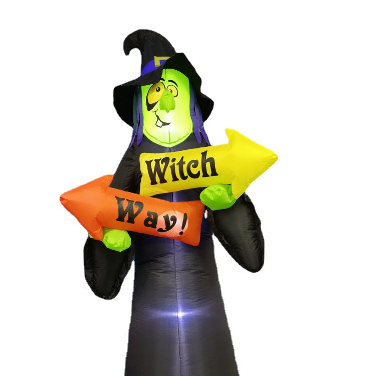 Inflatable Model for Halloween Ghost Luminous Inflation - Discount Halloween City