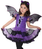 Purple Bat Witch Costume