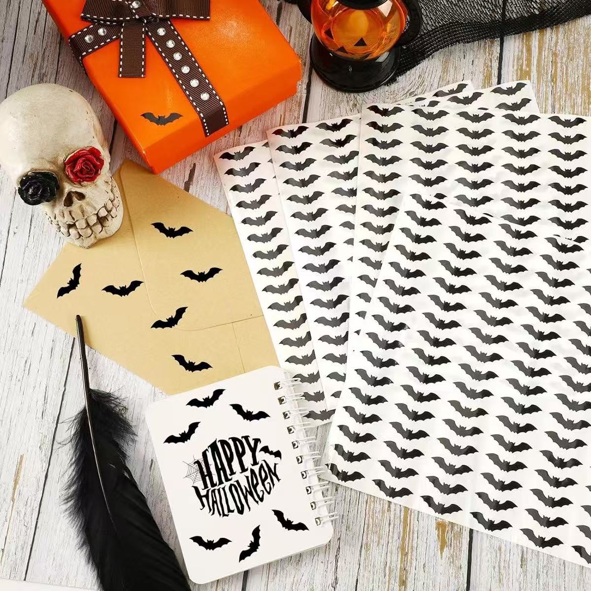 Waterproof Bat Halloween Decorative Stickers - product image 4