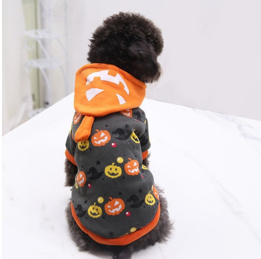 Halloween Pet Funny Black Skull Horror Make-up Cat - Discount Halloween City