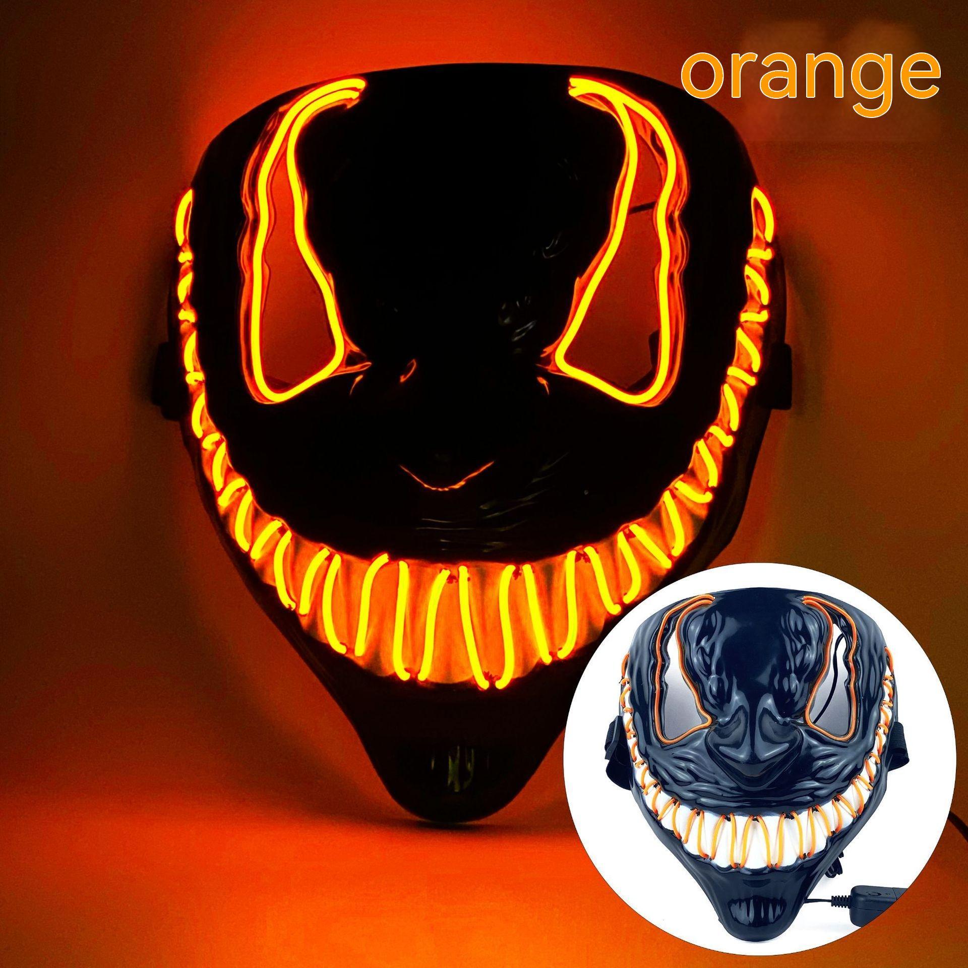 Halloween Horror LED Luminous Mask Dance Party - Discount Halloween City