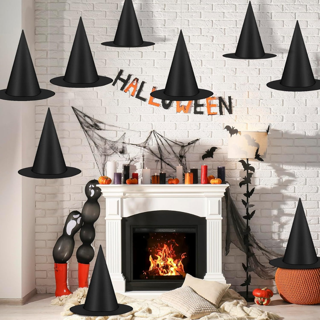 12 PCS Witch Hat - alternate view 4