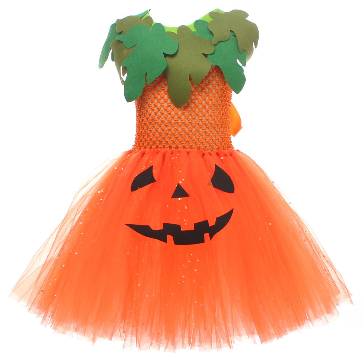 Kids' Pumpkin Tutu Halloween Costume Set - product image 8