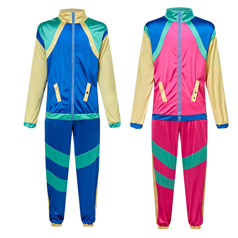 Retro Hip Hop Rock Music Halloween Couple Costume - Discount Halloween City