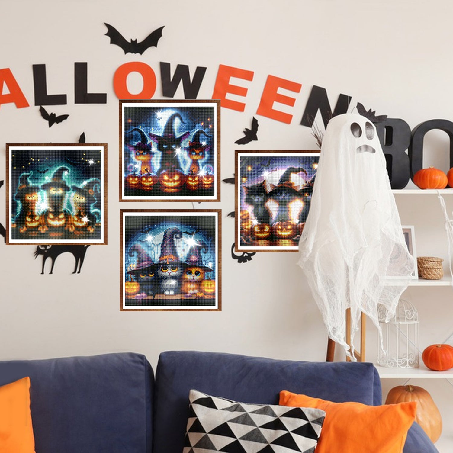 4 Pack Halloween Diamond Kit - Discount Halloween City
