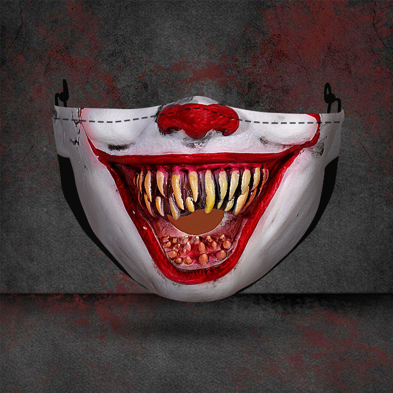 Halloween Printed Mask | Masks | Indoor Decorations - Decorations