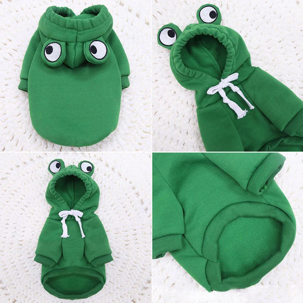 Soft Warm Cat Clothes for Small Dogs Cats Funny Halloween - Discount Halloween City