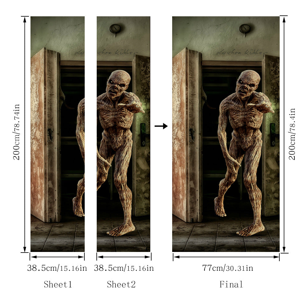 3d Door Sticker - alternate view 8