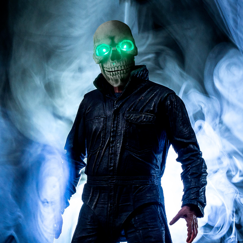 Halloween Skull Movable Mouth Latex Mask Kills Mask Cosplay - Discount Halloween City