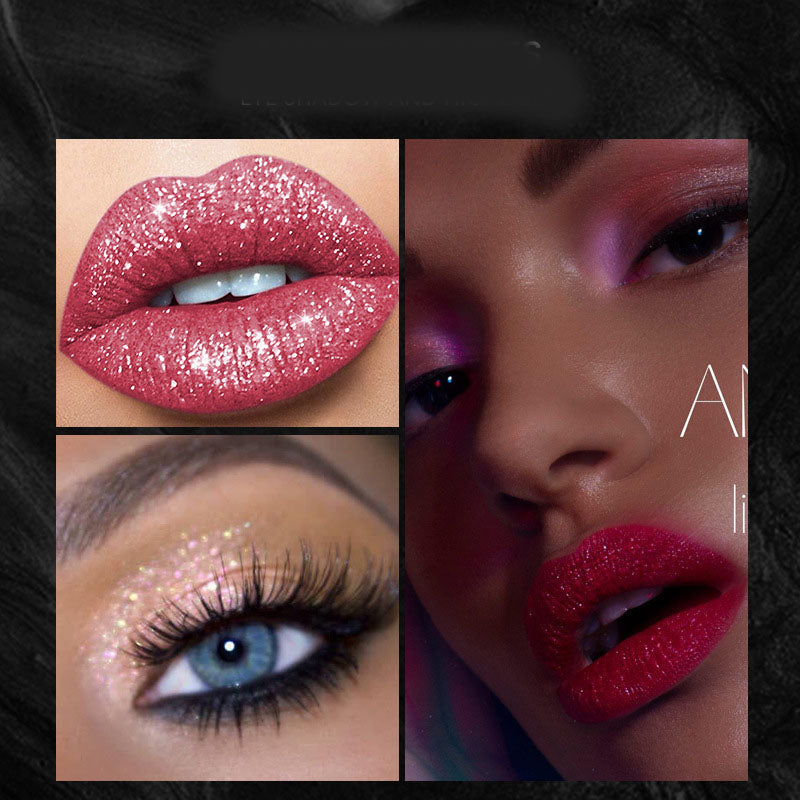 12-Piece Liquid Lipstick Set Halloween Makeup Diamond Symphony Lip Gloss Long Lasting - product image 3