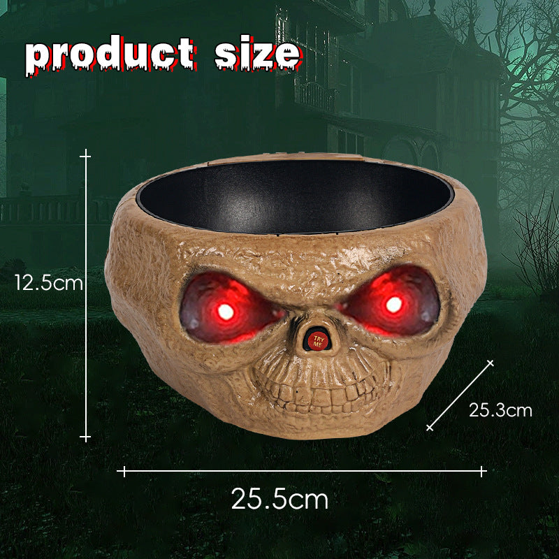 Candy Bowl Plastic Pumpkin Bowl with Motion - alternate view 4