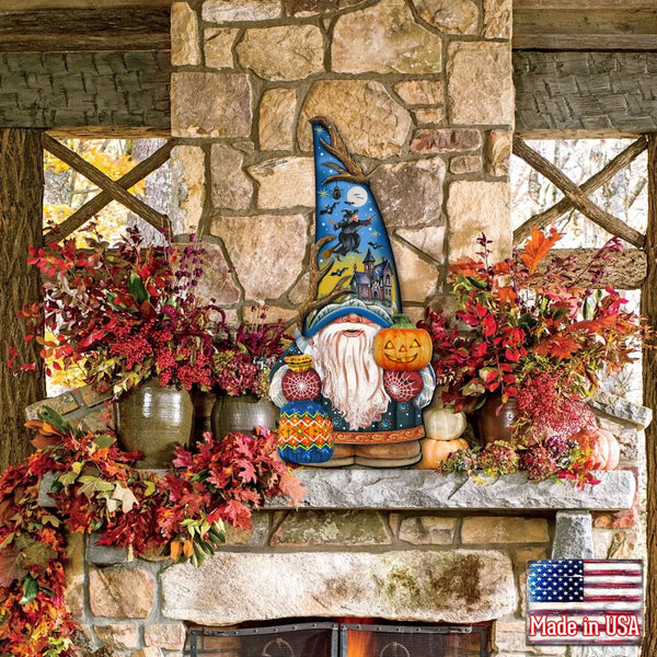 Halloween Gnome Door Decoration