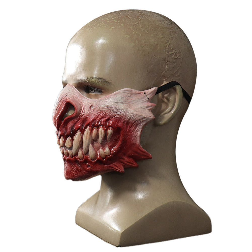 Halloween Half Face Mask Variant Horror Mask - Discount Halloween City