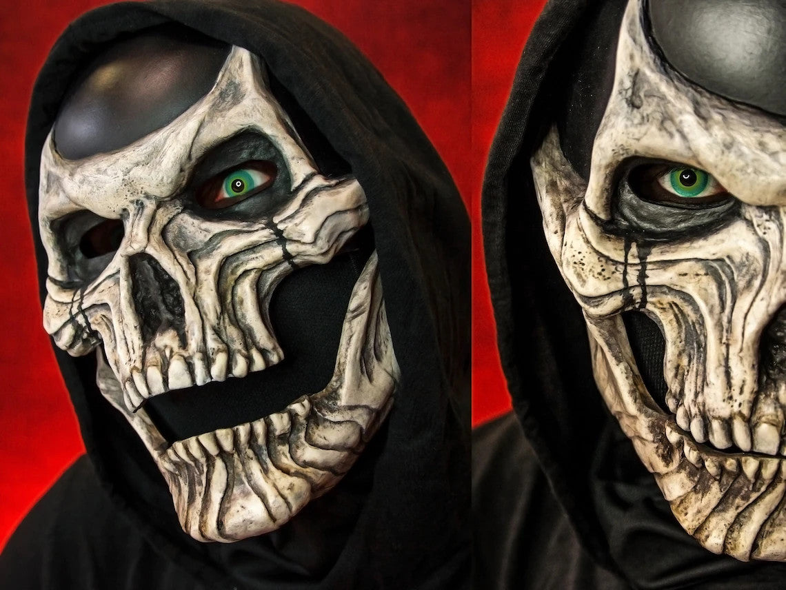 Cross-border Halloween Full-head Skull Mask - Discount Halloween City