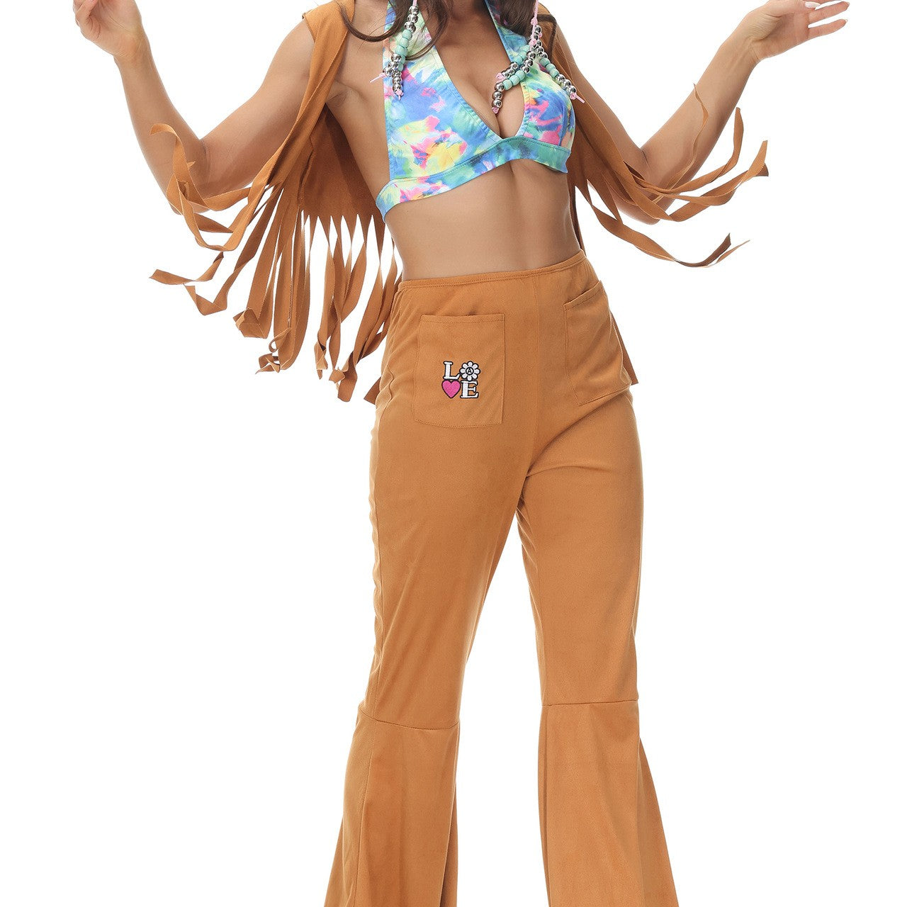 70s Vintage Disco Hip-hop Prom Costume for Halloween - Discount Halloween City