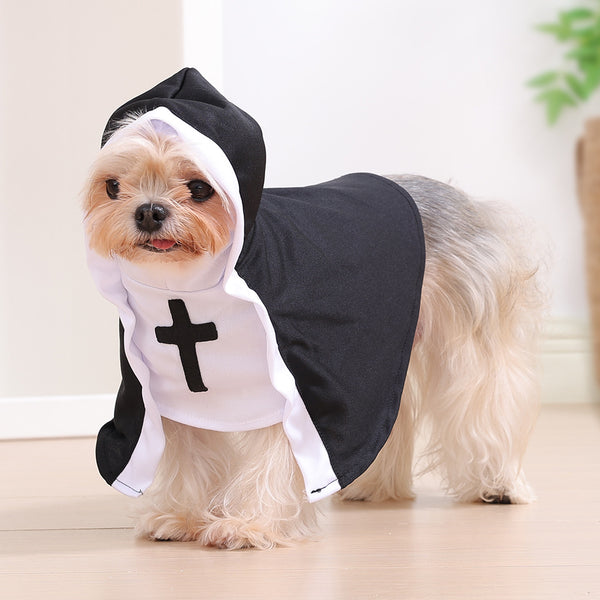 Pet Cat Decoration Nun Cloak Dog