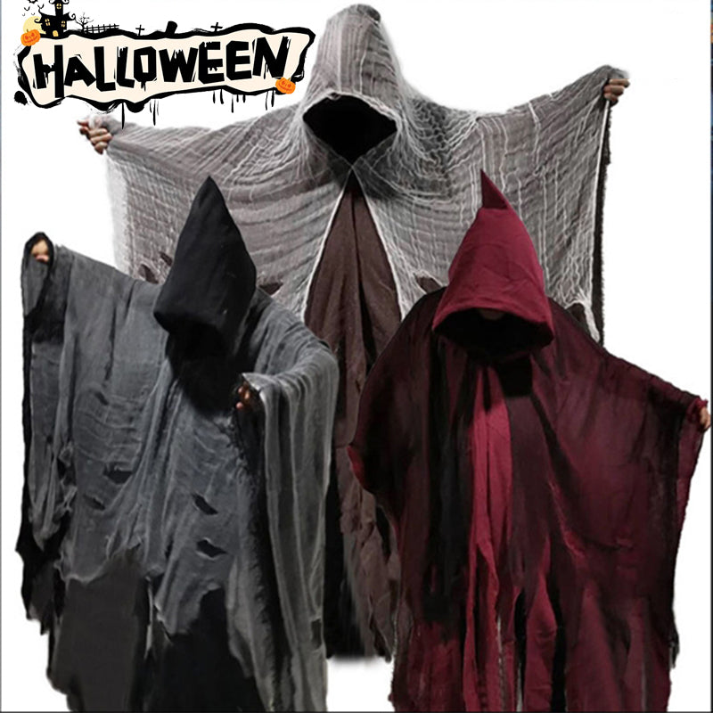 Unisex Halloween Ghost Dementors Costume Gothic Horror | Props & Weapons | Indoor Decorations - Costumes