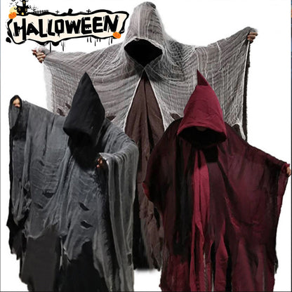 Unisex Halloween Ghost Dementors Costume Gothic Horror | Props & Weapons | Indoor Decorations - Costumes