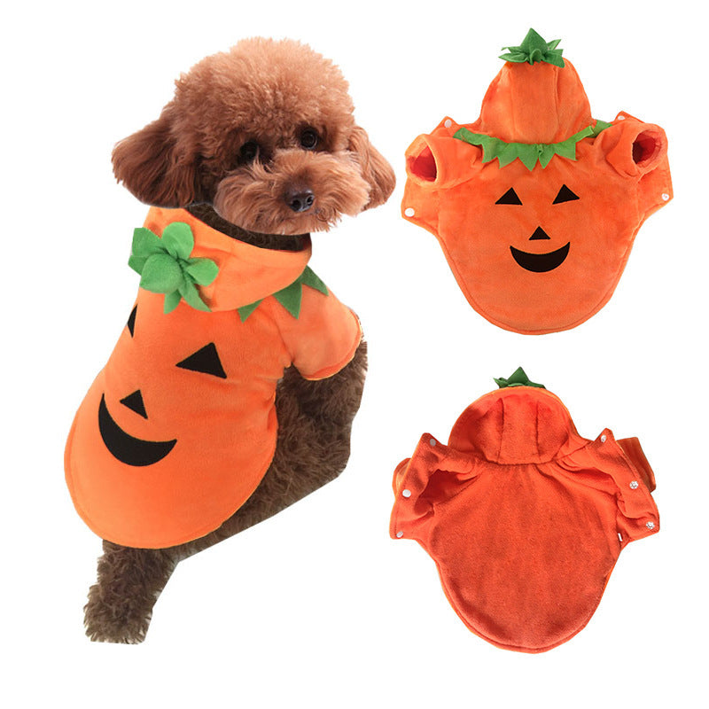 Halloween Pet Clothes Pumpkin Demon Transformation Costume - Discount Halloween City