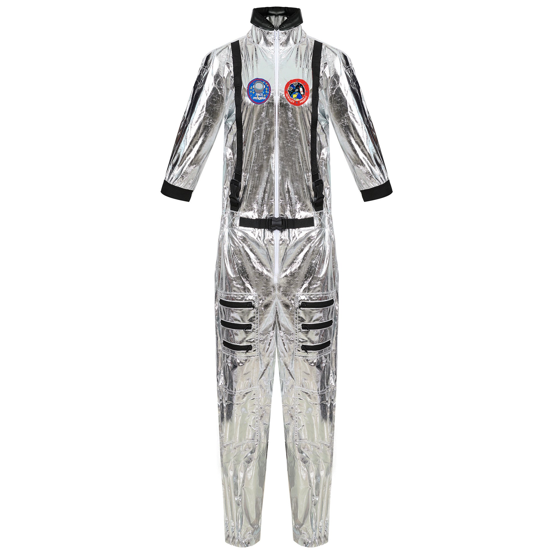Earthman Men's Aviator Halloween Astronaut Costume - Discount Halloween City