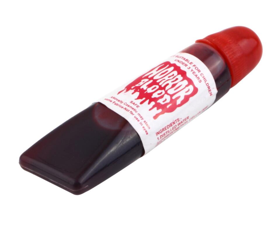 OCDAY Fake Blood Gel Tube Horror Costume Halloween Party - Discount Halloween City