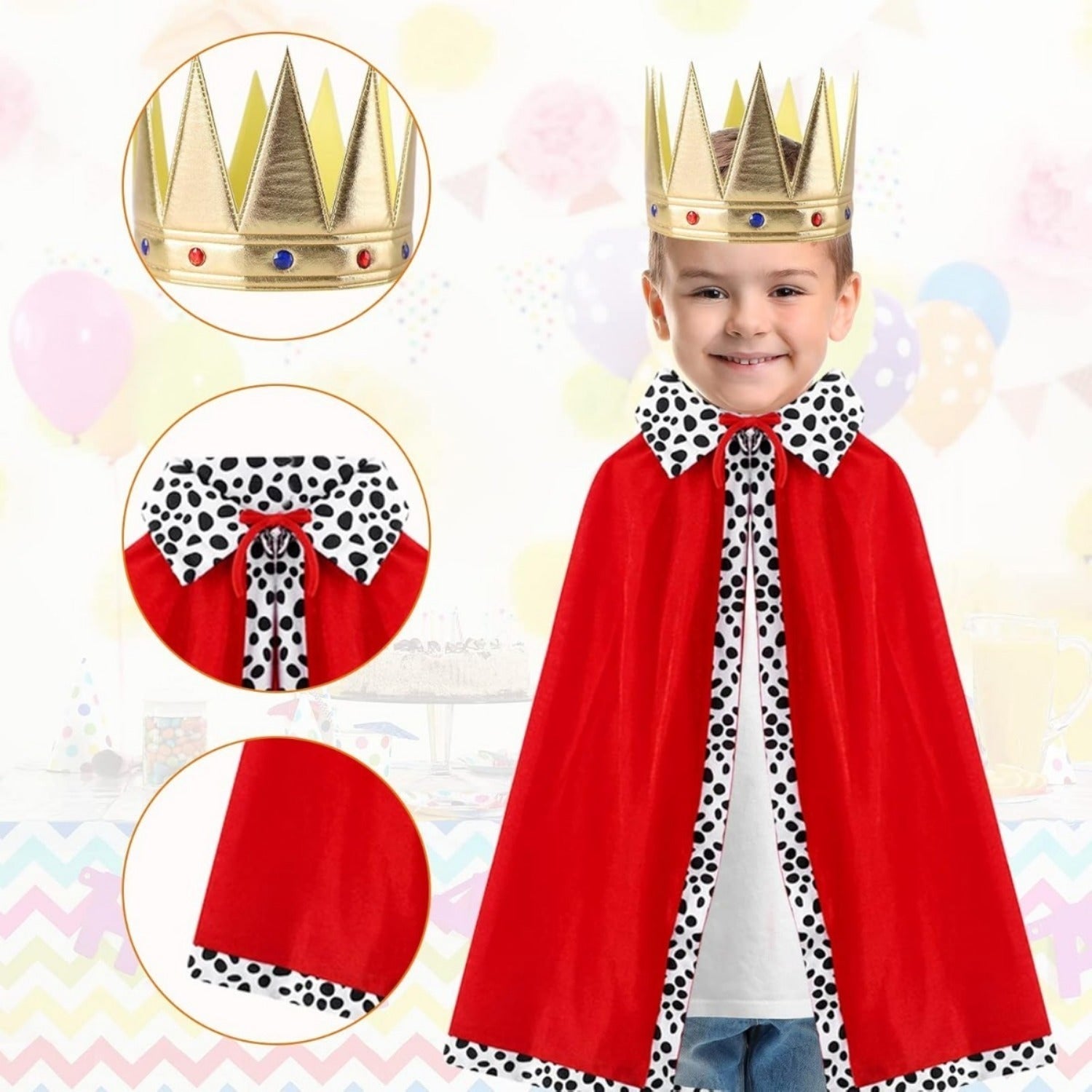 : Set of 2 King's Cloaks - alternate view 2