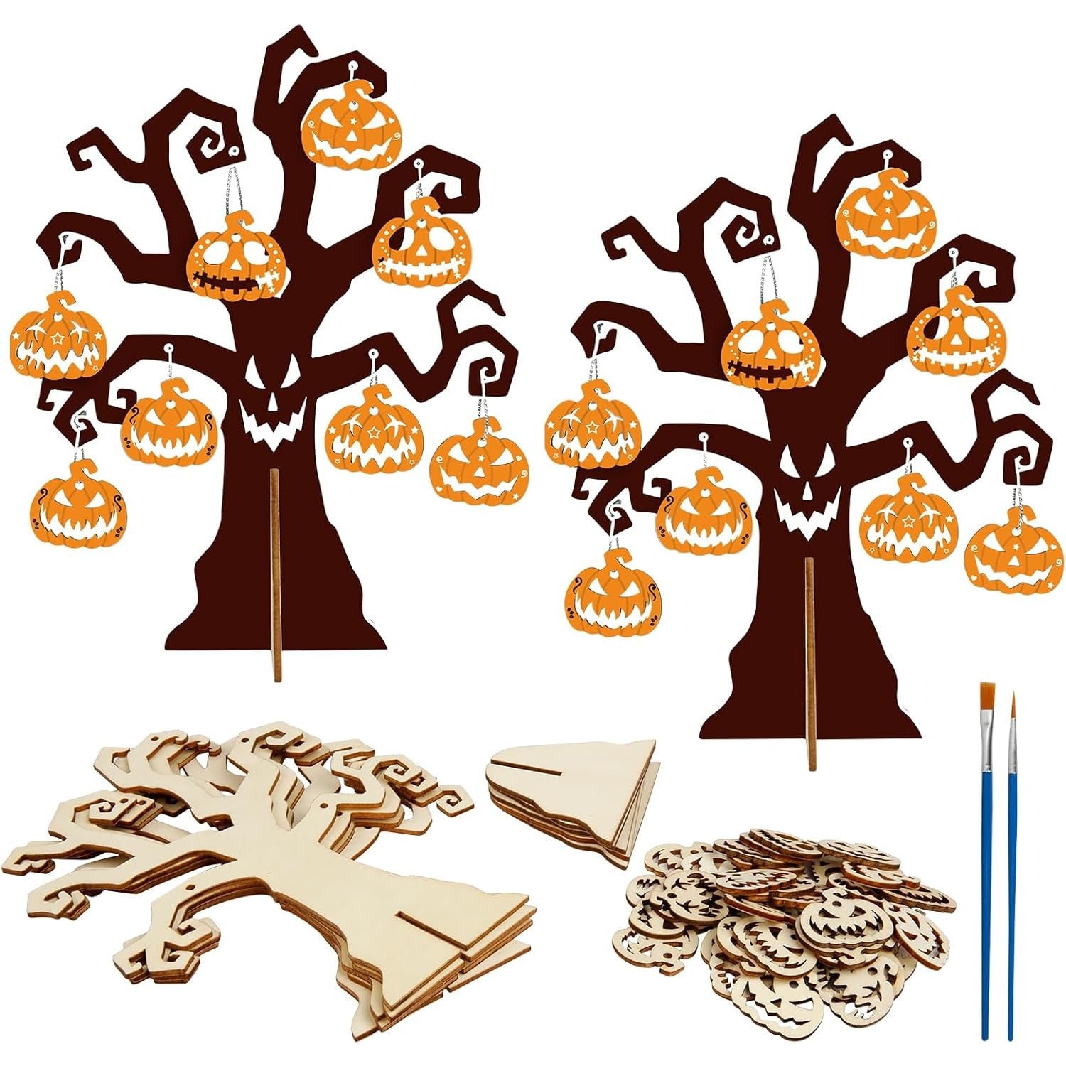 56-piece Craft Kit with Wooden Discs - alternate view 2