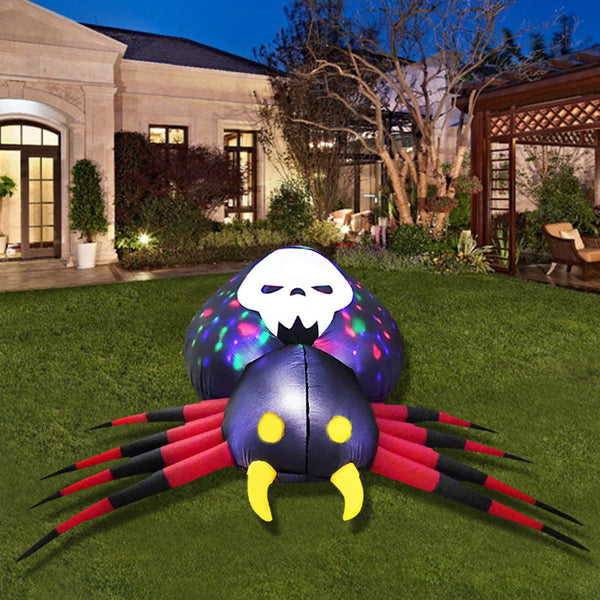 Halloween Inflatable Spider Inflatable Decorations - Discount Halloween City