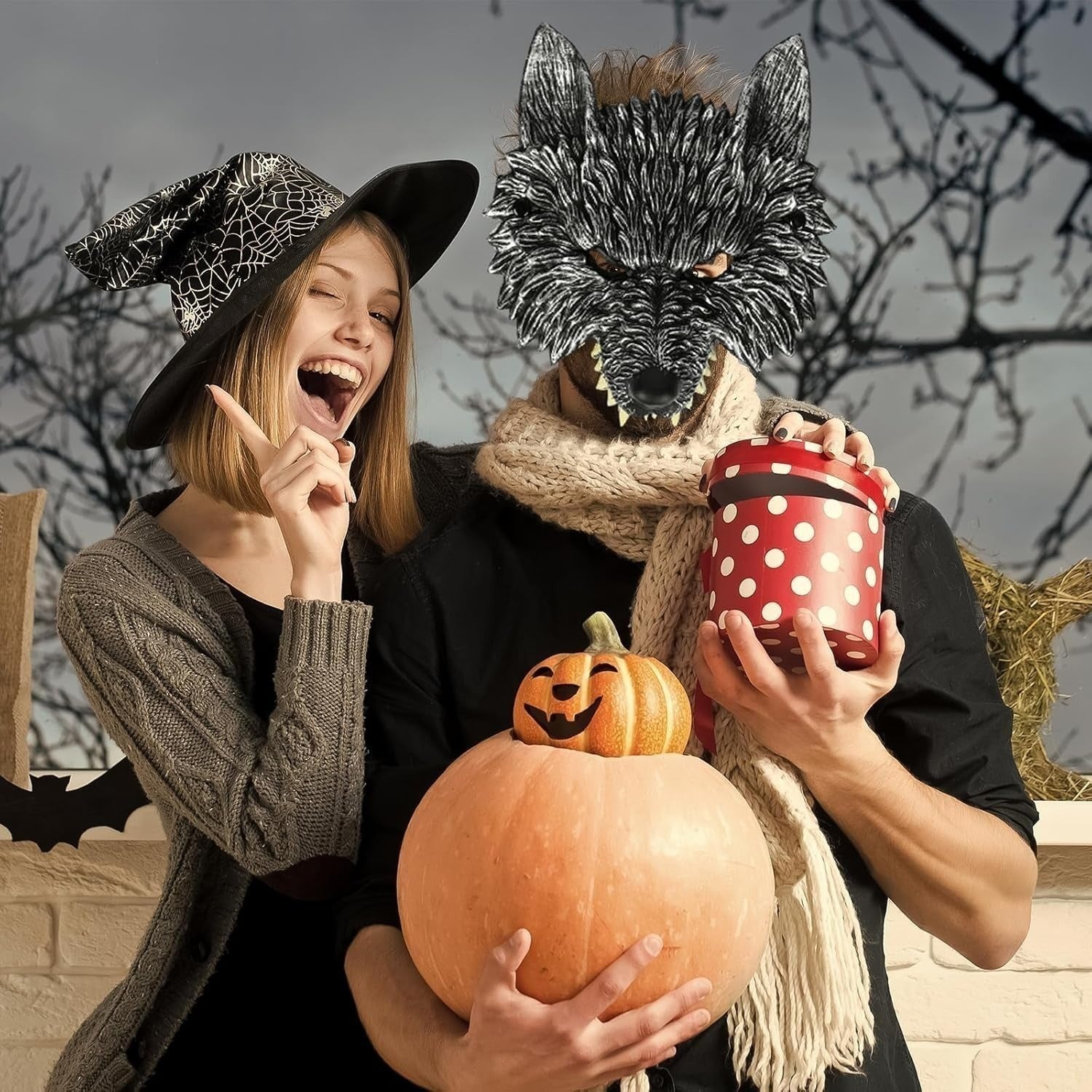 Werewolf Mask - Photo Booth Prop - alternate view 3