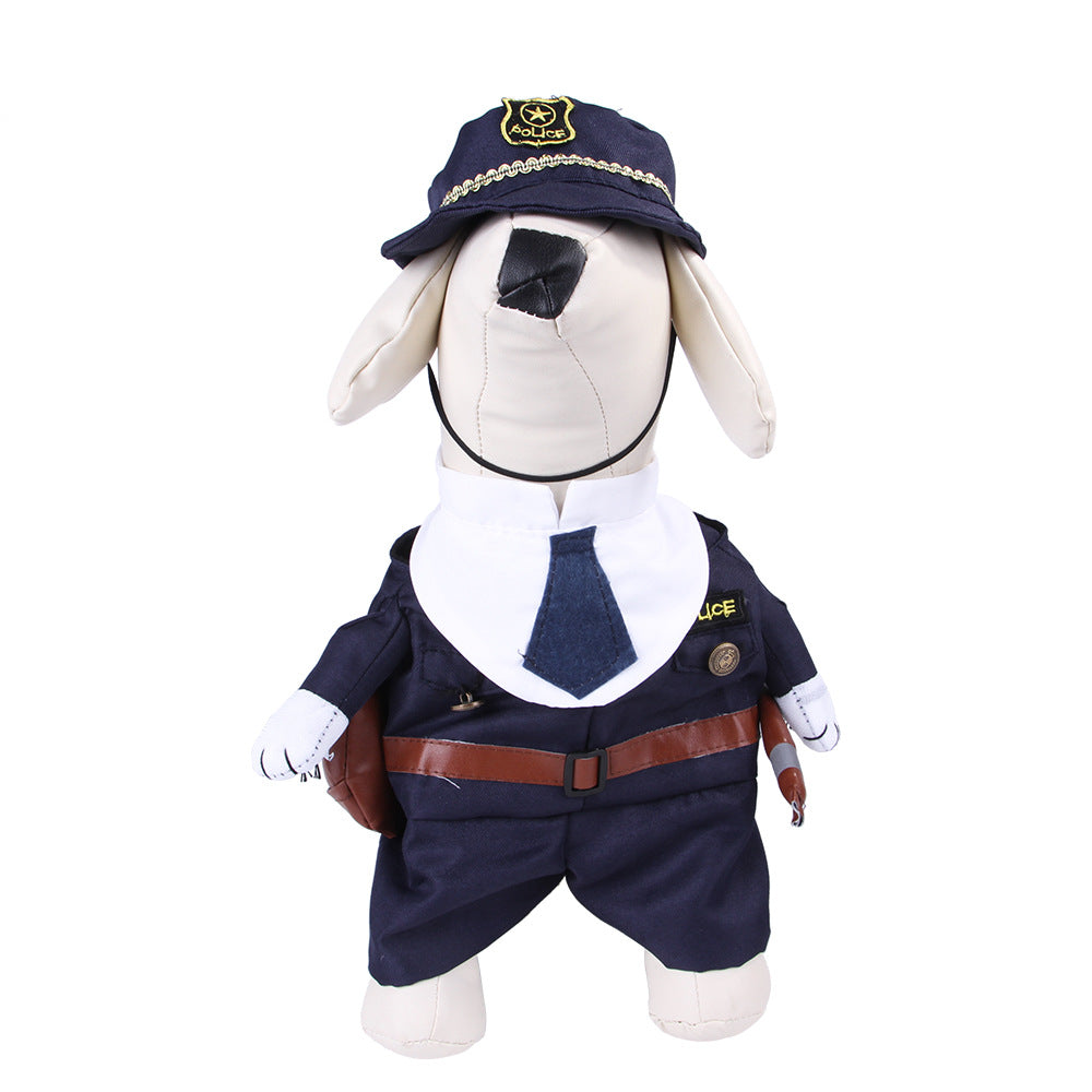 Halloween Cartoon Pet Cowboy Horseback Riding Costume Pet - Discount Halloween City