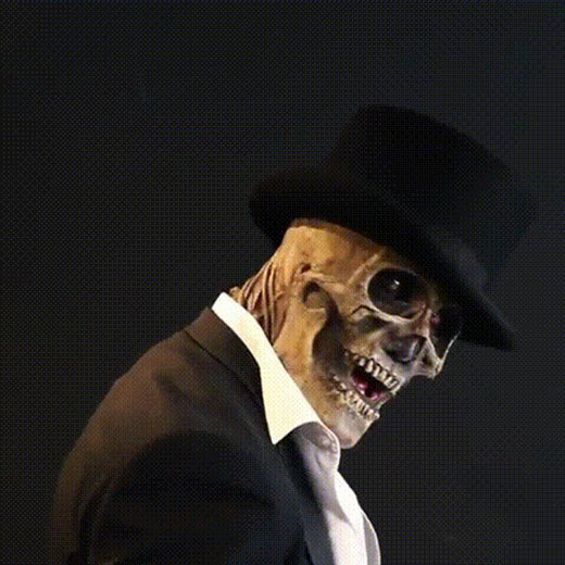 Battle Skeleton Halloween Mask