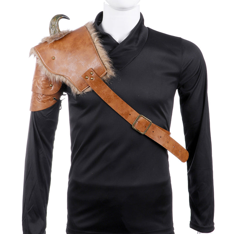 Halloween Costume Men's Medieval Viking Armor Shoulder - Discount Halloween City