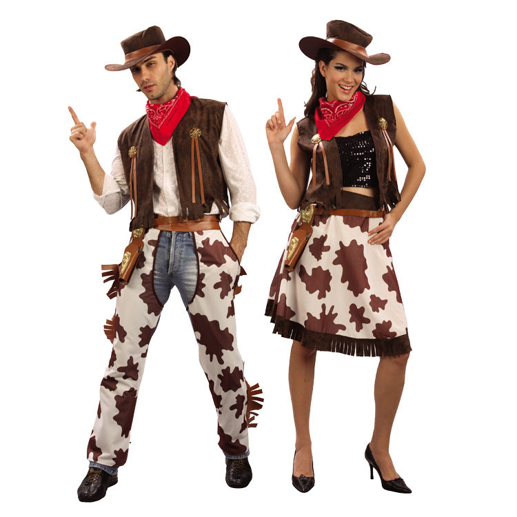 Kids' Boys and Girls Cowboy Christmas s Cowboy Costume - alternate view 5