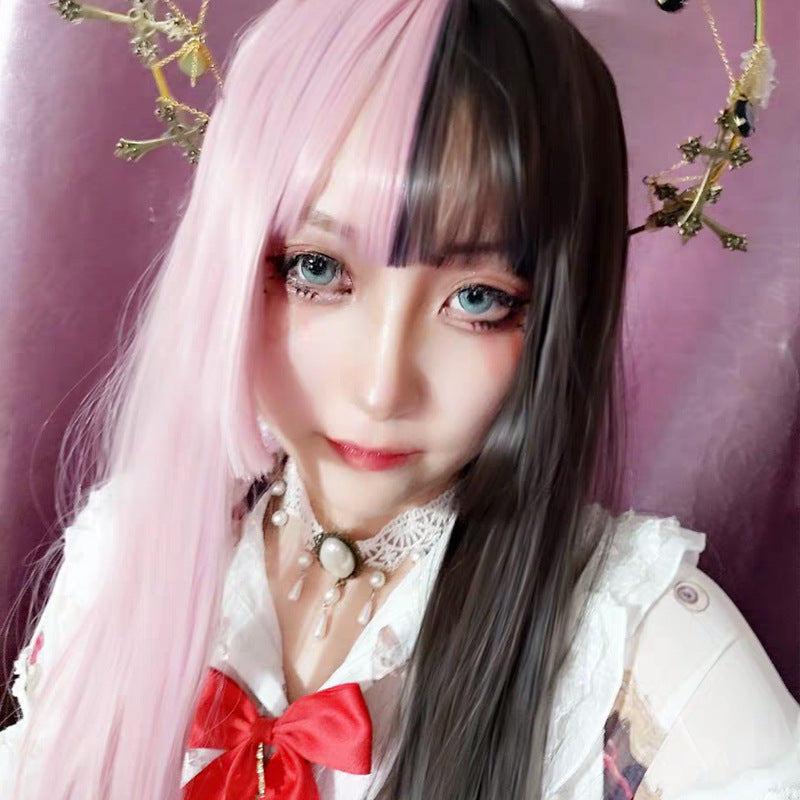Women's Anime Long Straight Halloween Costume Wig